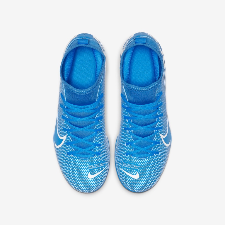 Chuteira Nike Mercurial Superfly 7 Club Infantil Campo - Foto 4