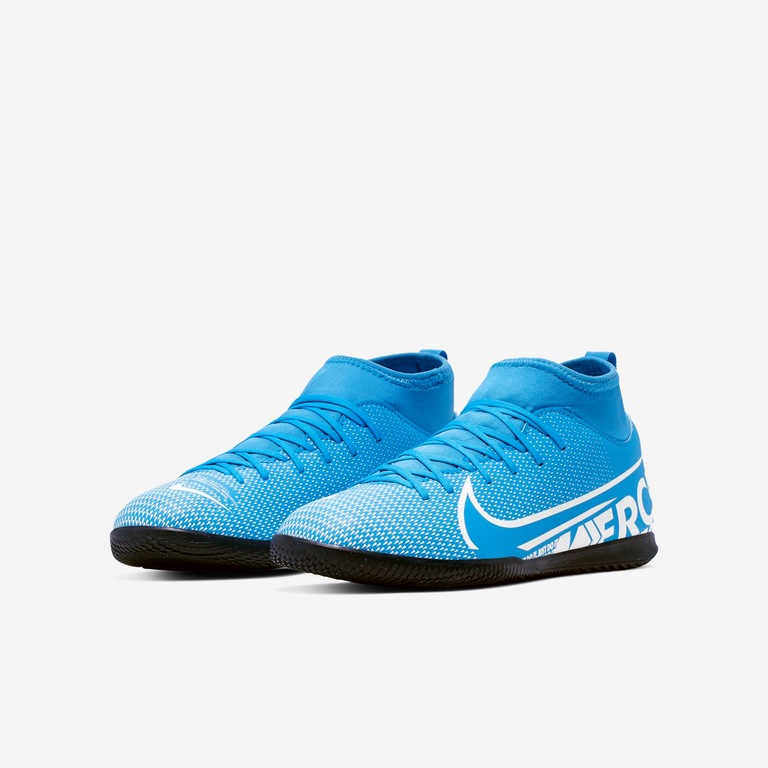 Chuteira Nike Mercurial Superfly 7 Club Infantil Futsal - Foto 5