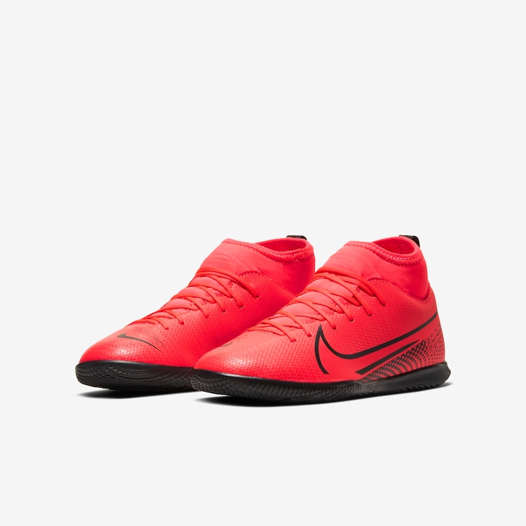 Chuteira Nike Mercurial Superfly 7 Club Infantil Futsal - Foto 5