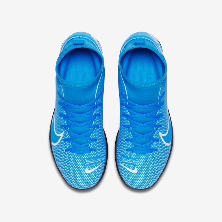 Chuteira Nike Mercurial Superfly 7 Club Infantil Society - Foto 4