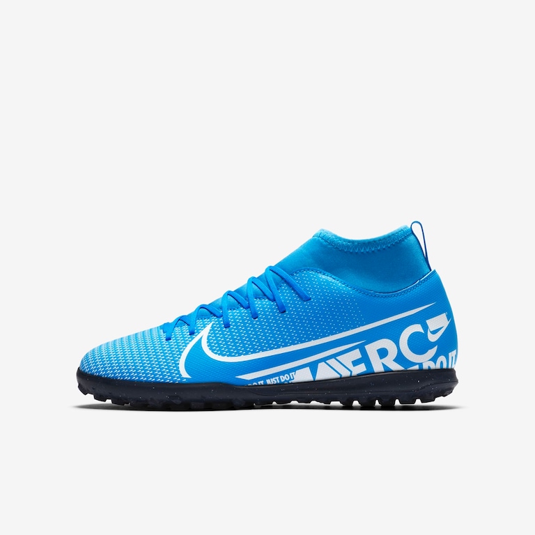 Chuteira Nike Mercurial Superfly 7 Club Infantil Society - Foto 1