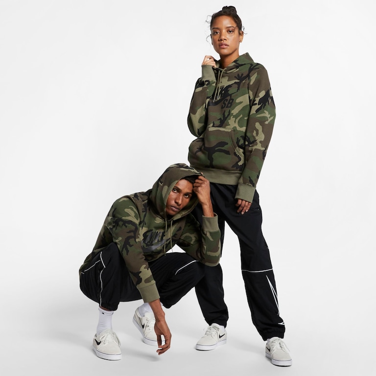 Blusão Nike SB Camo Skate Masculino - Foto 1