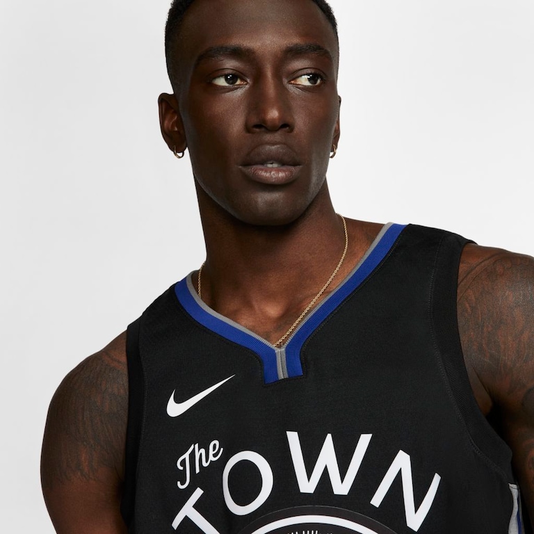 Regata Nike Stephen Curry Warriors City Edition Unissex - Foto 4