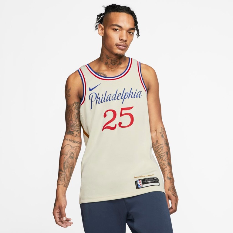 Camisa Nike Ben Simmons 76ers City Edition Unissex - Foto 2
