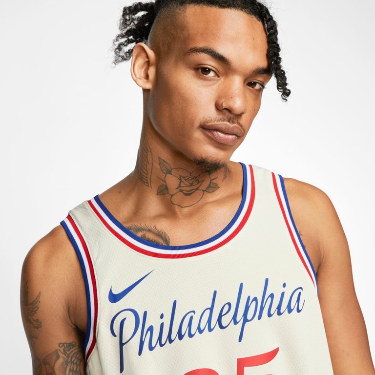 Camisa Nike Ben Simmons 76ers City Edition Unissex - Foto 4
