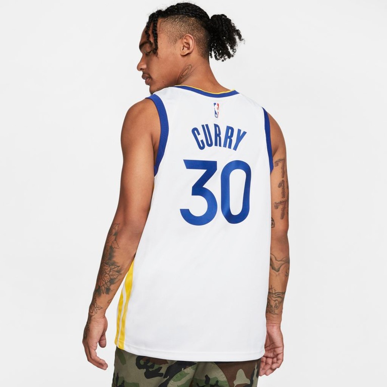 Regata Nike Stephen Curry Association Edition Swingman (Golden State Warriors) Masculina - Foto 3