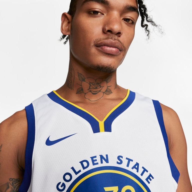 Regata Nike Stephen Curry Association Edition Swingman (Golden State Warriors) Masculina - Foto 4