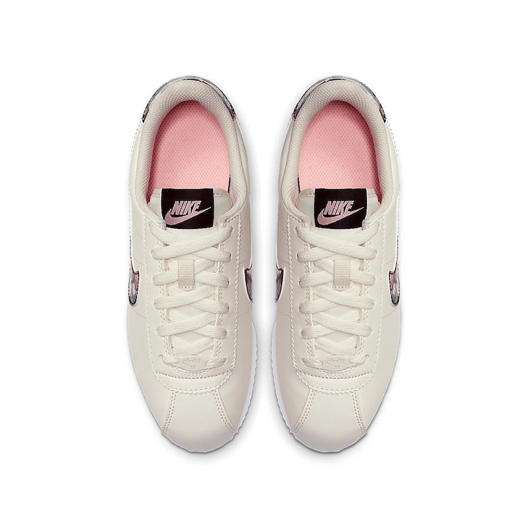 Tênis Nike Cortez Basic Vintage Floral Infantil - Foto 4