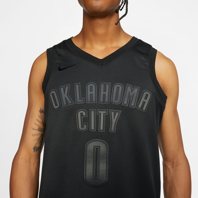 Regata Nike Russell Westbrook "MVP" Swingman Masculina (Oklahoma City Thunder) - Foto 4