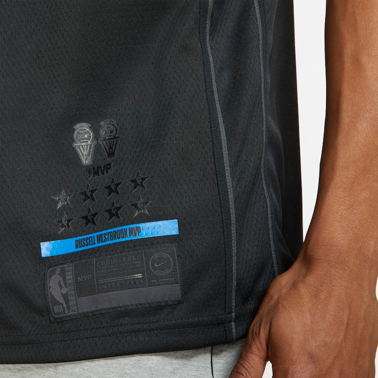 Regata Nike Russell Westbrook "MVP" Swingman Masculina (Oklahoma City Thunder) - Foto 6