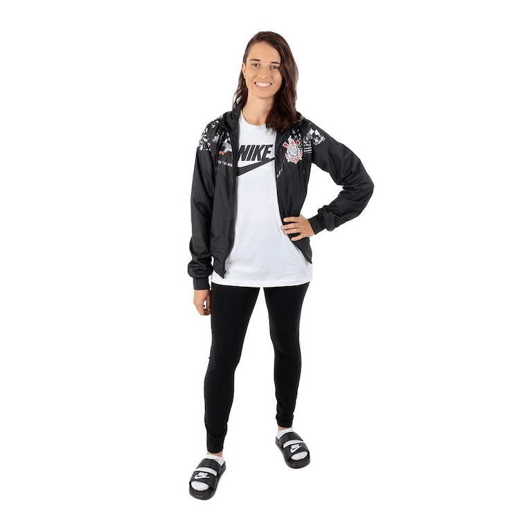 Jaqueta Nike Corinthians Invasões Feminina - Foto 4