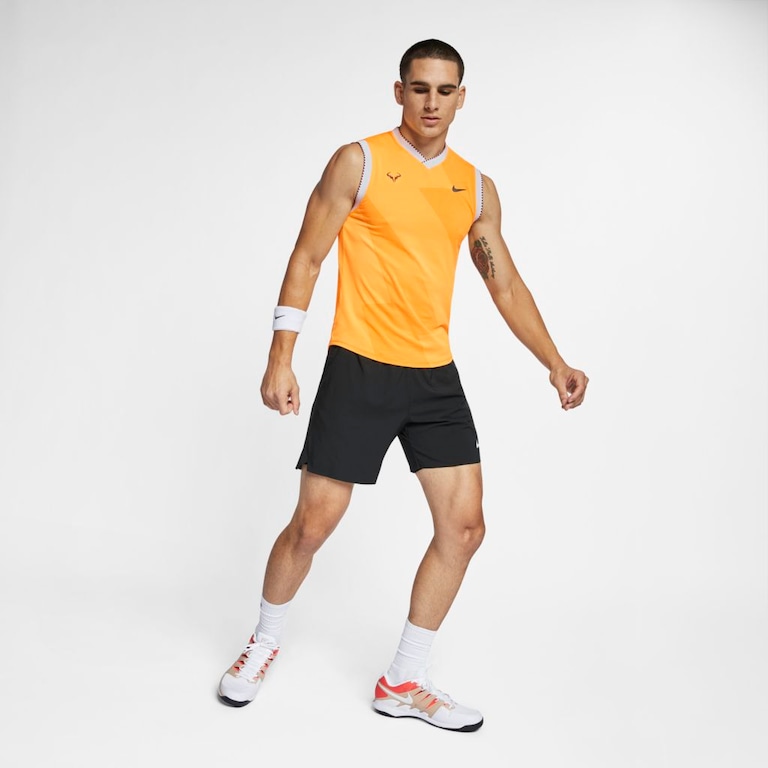 Regata Nike Court Rafa Nadal Masculina - Foto 4