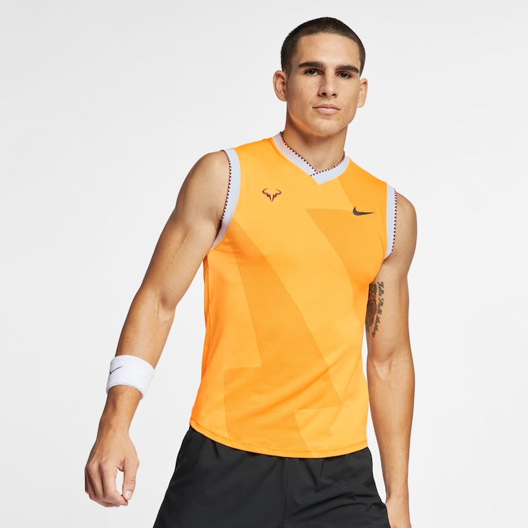 Regata Nike Court Rafa Nadal Masculina - Foto 1