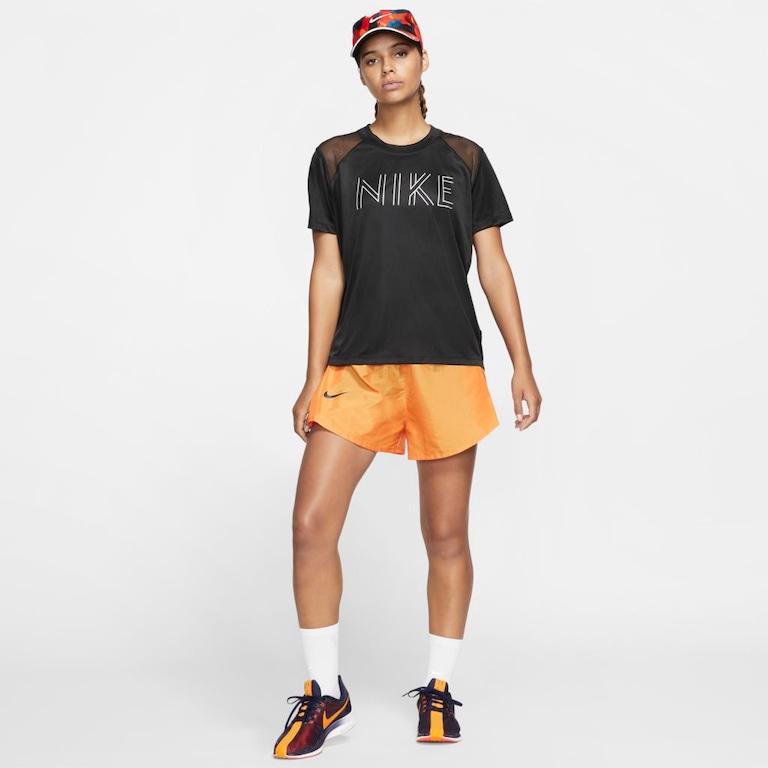 Camiseta Nike Dri-FIT Miler Feminina - Foto 6