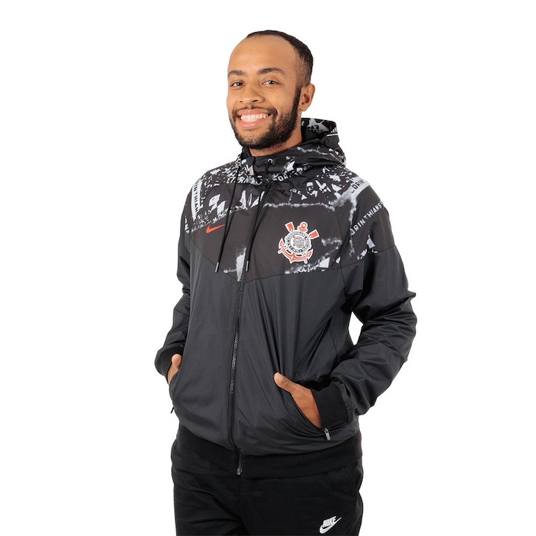 Jaqueta Nike Corinthians Invasões Masculina - Foto 3