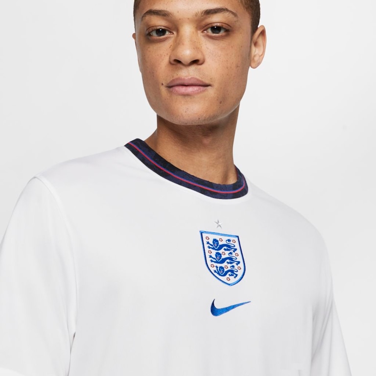 Camisa Nike Inglaterra I 2020/21 Torcedor Pro Masculina - Foto 3