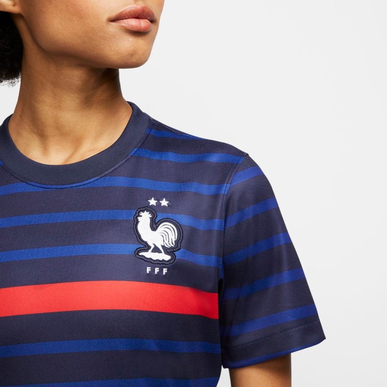 Camisa Nike França I 2020/21 Torcedora Pro Feminina - Foto 5