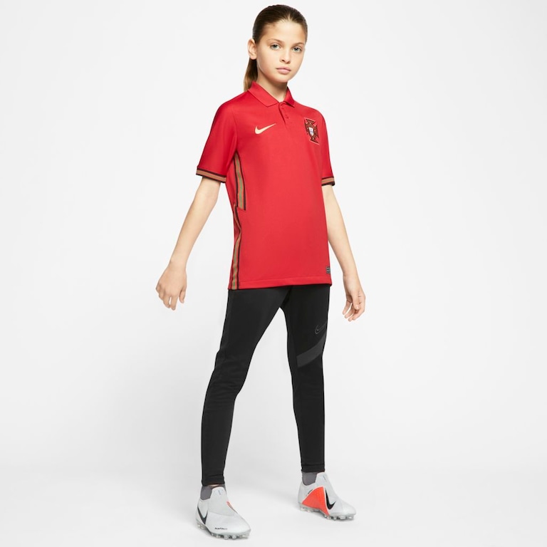 Camisa Nike Portugal I 2020/21 Torcedor Infantil - Foto 5