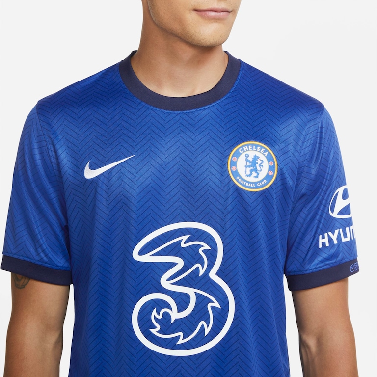 Camisa Nike Chelsea I 2020/21 Torcedor Pro Masculina - Foto 3