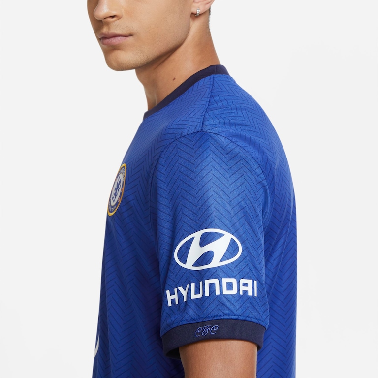 Camisa Nike Chelsea I 2020/21 Torcedor Pro Masculina - Foto 5