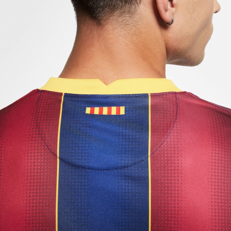 Camisa Nike Barcelona I 2020/21 Torcedor Pro Masculina - Foto 6