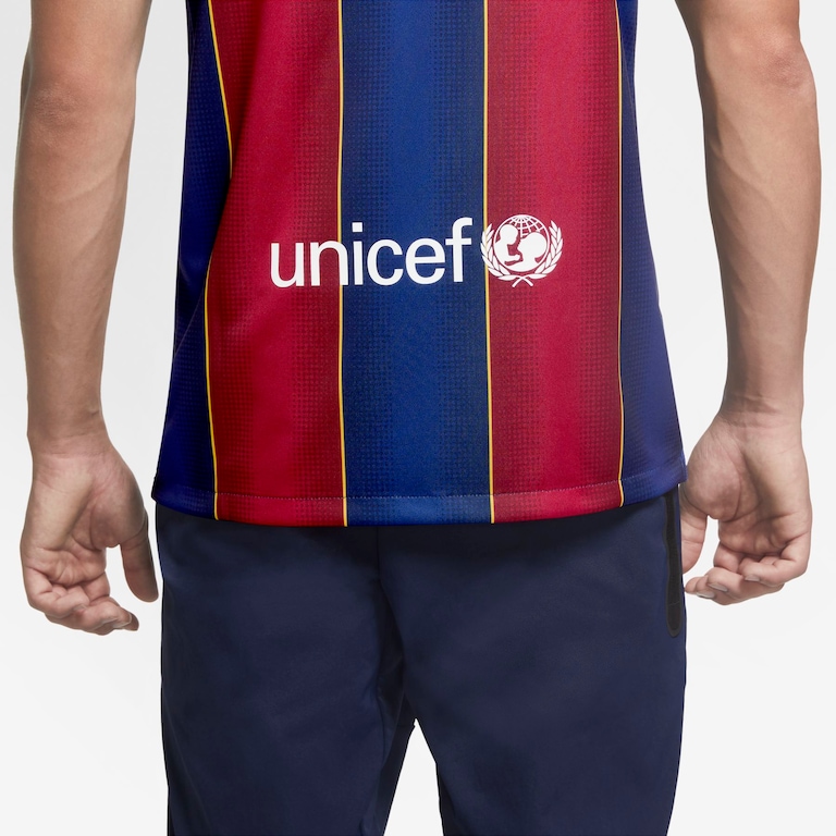 Camisa Nike Barcelona I 2020/21 Torcedor Pro Masculina - Foto 7