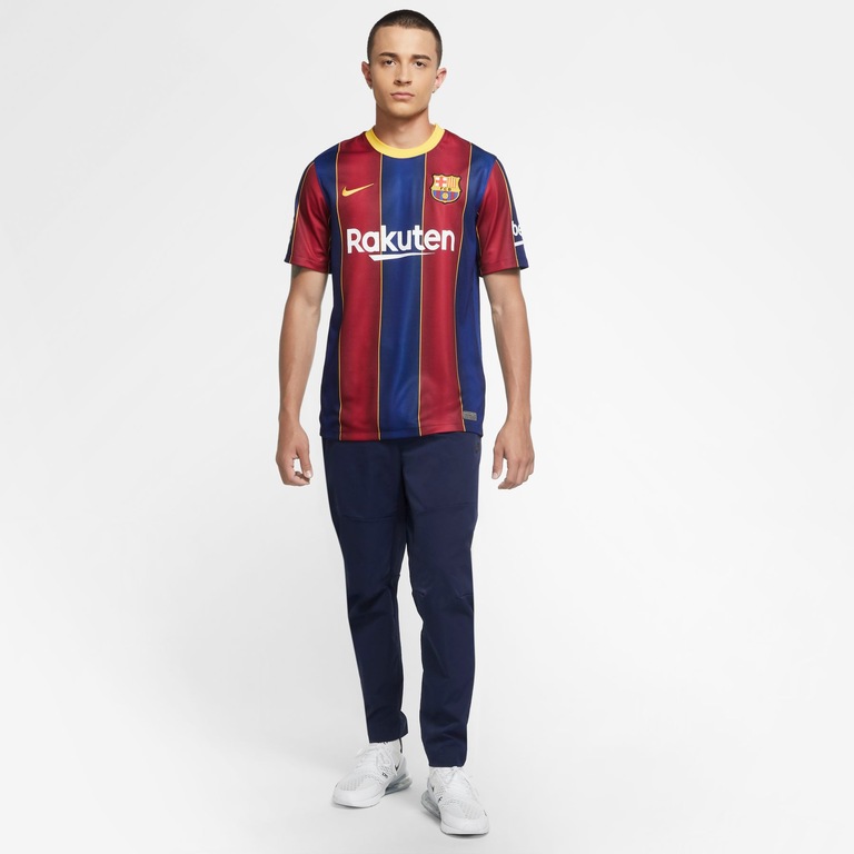 Camisa Nike Barcelona I 2020/21 Torcedor Pro Masculina - Foto 8