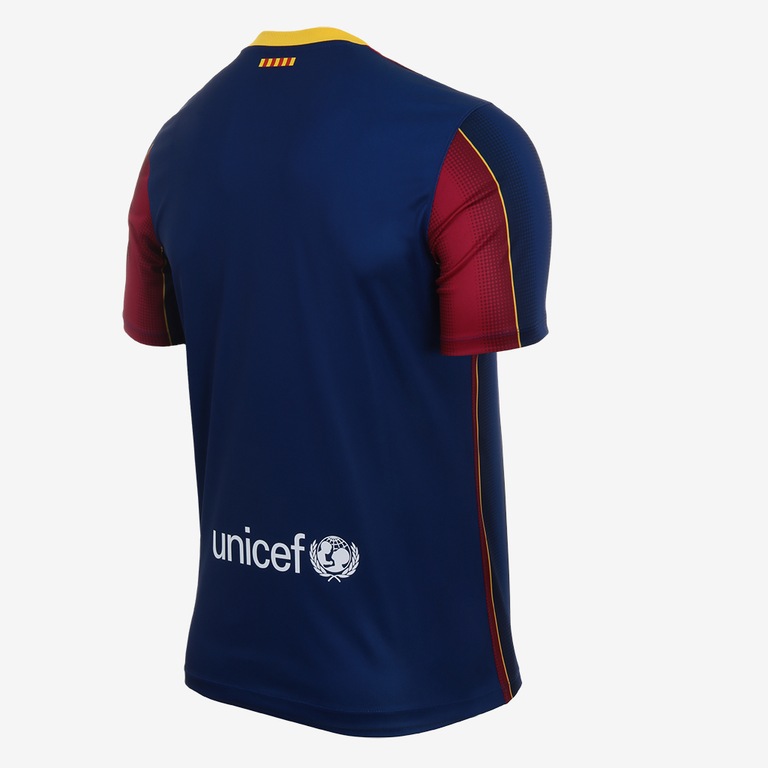 Camisa Nike Barcelona I 2020/21 Torcedor Masculina - Foto 2