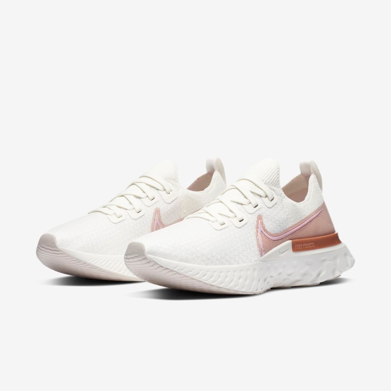 Tênis Nike React Infinity Run Flyknit Feminino - Foto 5