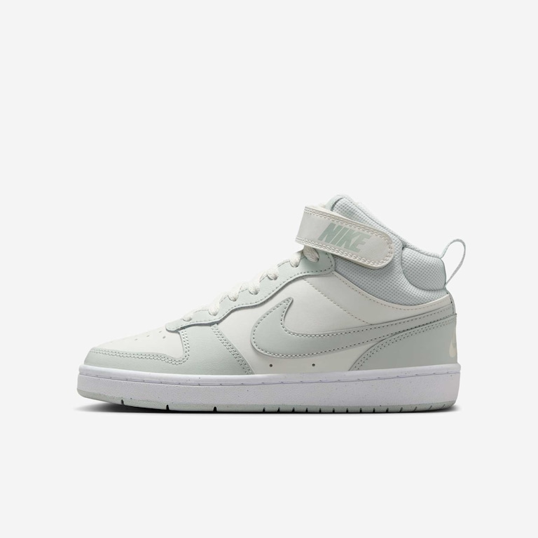 Tênis Nike Court Borough Mid 2 Infantil - Foto 1