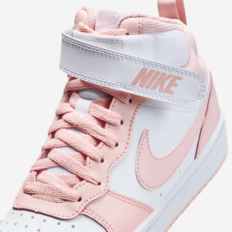 Tênis Nike Court Borough Mid 2 Infantil - Foto 7