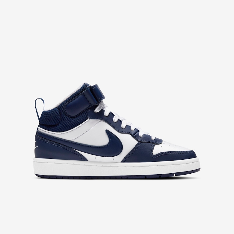 Tênis Nike Court Borough Mid 2 Infantil - Foto 3