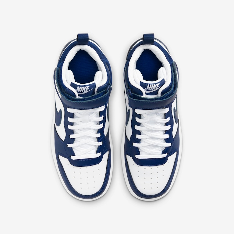 Tênis Nike Court Borough Mid 2 Infantil - Foto 4