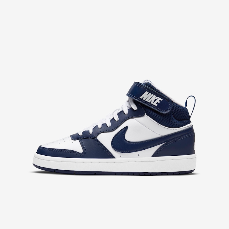 Tênis Nike Court Borough Mid 2 Infantil - Foto 1