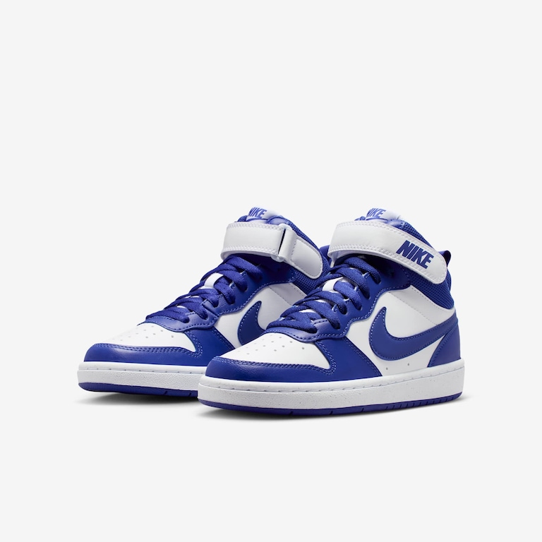 Tênis Nike Court Borough Mid 2 Infantil - Foto 5