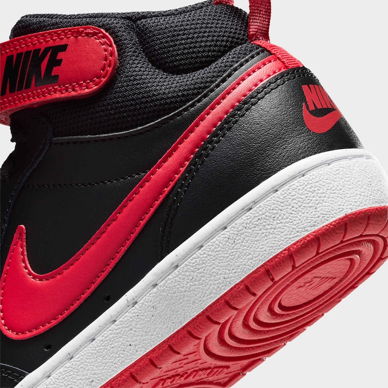 Tênis Nike Court Borough Mid 2 Infantil - Foto 8