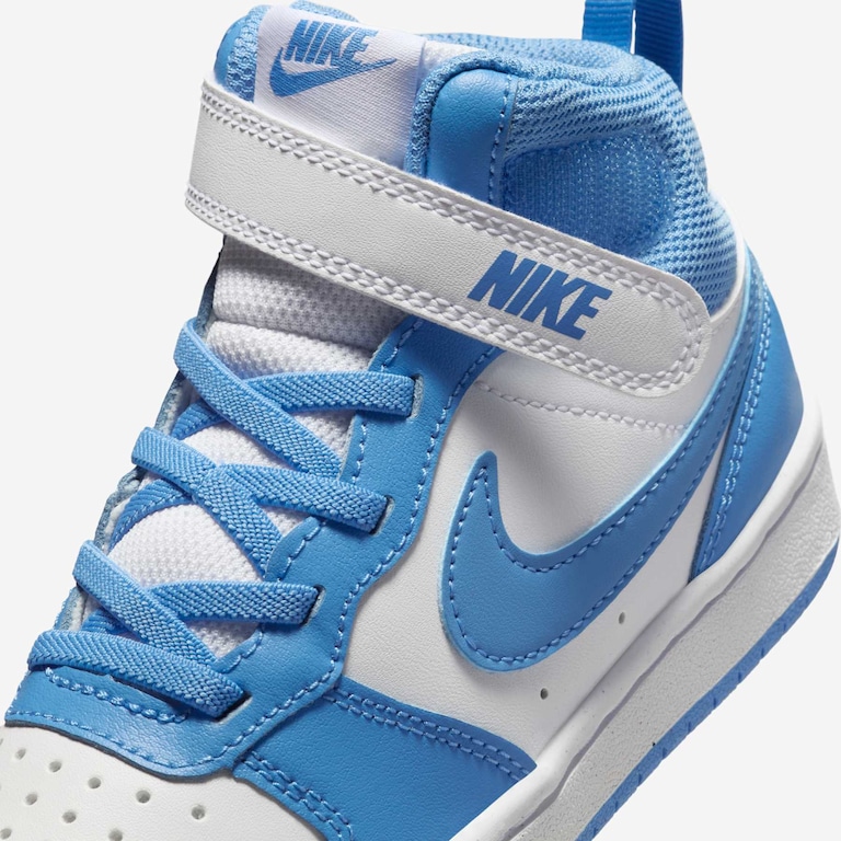 Tênis Nike Court Borough Mid 2 Infantil - Foto 7