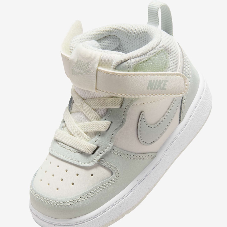 Tênis Nike Court Borough Mid 2 Infantil - Foto 8