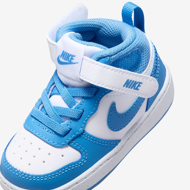 Tênis Nike Court Borough Mid 2 Infantil - Foto 8