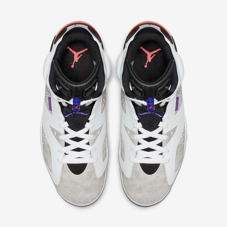 Tênis Air Jordan VI Retro Leather Masculino - Foto 4