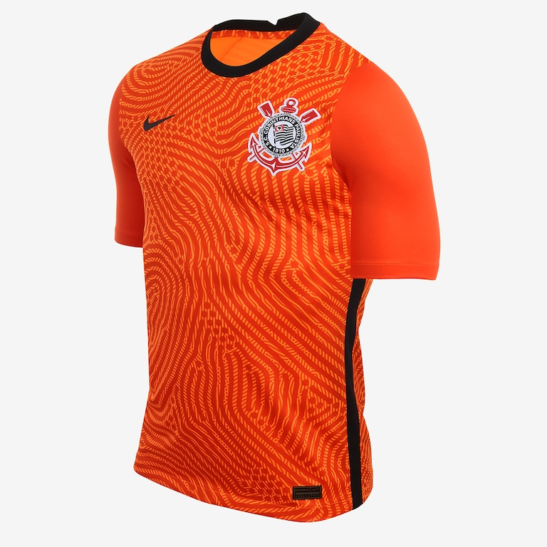Camisa de Goleiro Nike Corinthians 2020/21 Masculina - Foto 1