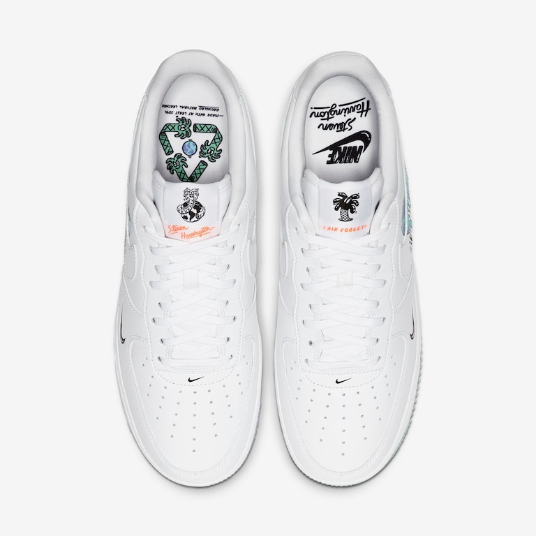 Tênis Nike Air Force 1 Earth Day Edição Limitada Masculino - Foto 4