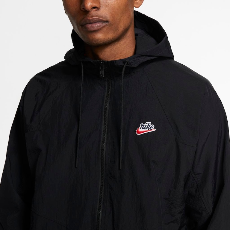 Jaqueta Nike Sportswear Heritage Windrunner Masculina - Foto 4
