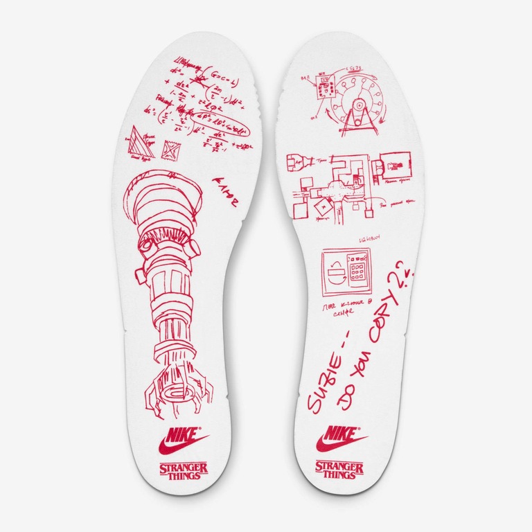Tênis Nike x Stranger Things Blazer Mid "Upside Down" Masculino - Foto 12