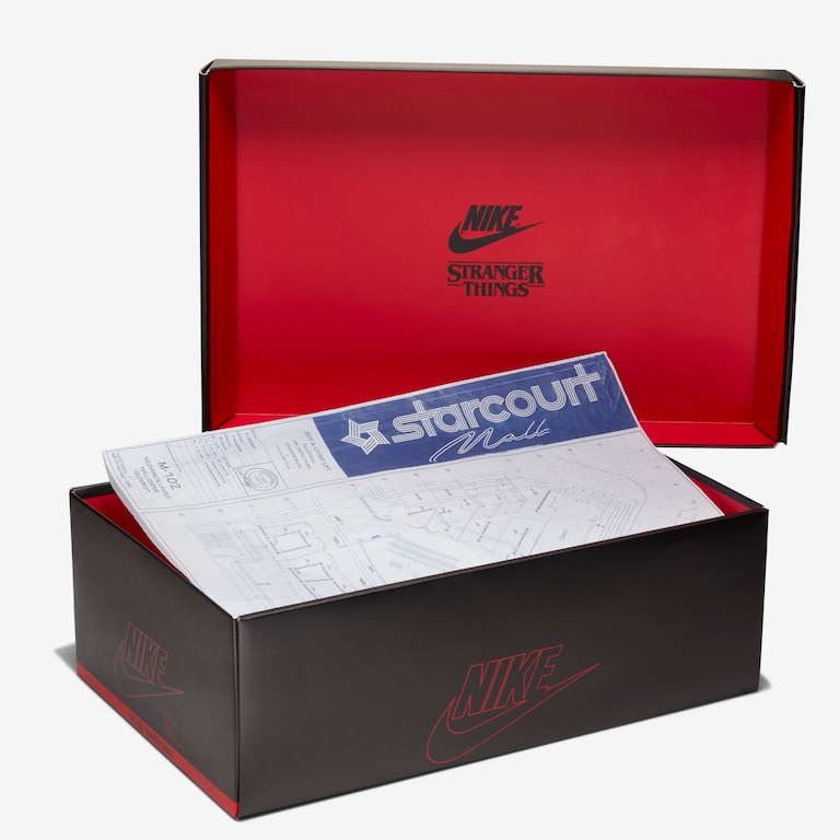 Tênis Nike x Stranger Things Cortez "Upside Down" Masculino - Foto 17