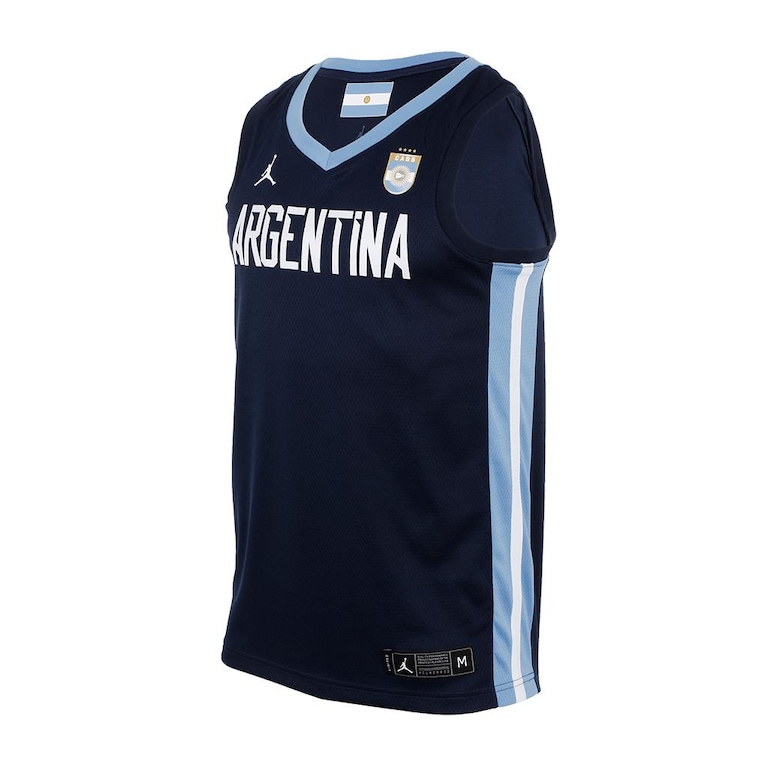 Camisa Jordan Seleção Argentina de Basquete I Masculina - Foto 1