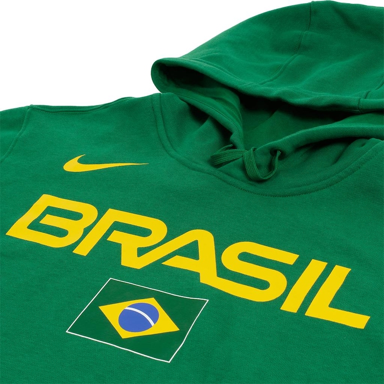Blusão Nike Seleção Brasileira de Basquete Fleece Masculino - Foto 3