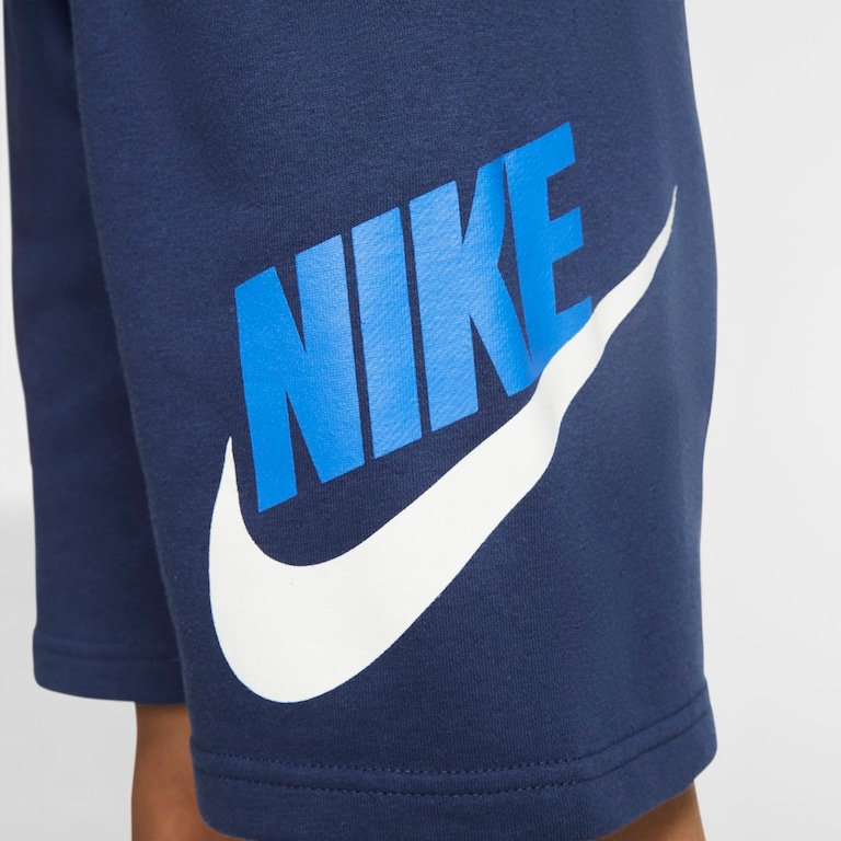 Shorts Nike Sportswear Club Fleece Infantil - Foto 6