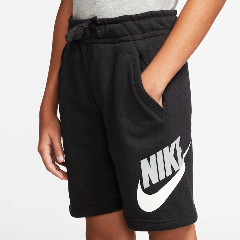 Shorts Nike Sportswear Club Fleece Infantil - Foto 6