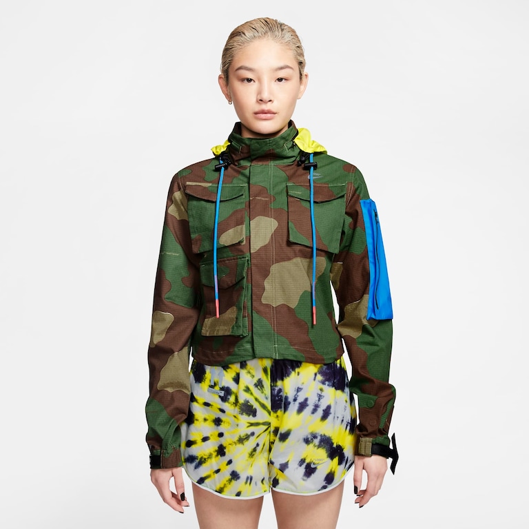 Jaqueta Nike x Off-White™ Camo Feminina - Foto 1
